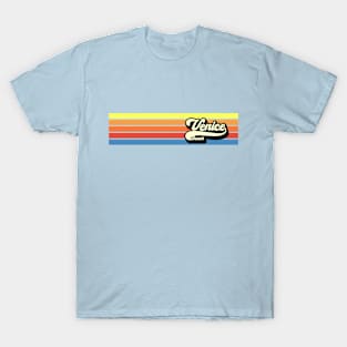 Venice Beach California Florida Retro Vintage Design 70s 80s T-Shirt